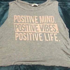 Cut off/ crop top
